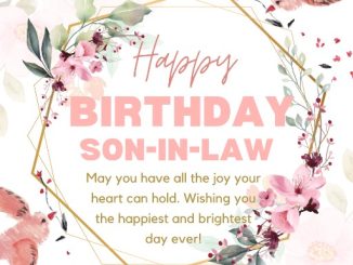 Happy Birthday Son-in-Law: How to Wish my son-in-law happy birthday