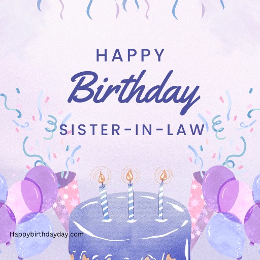 Happy Birthday Wishes for a Wonderful Sister-in-Law